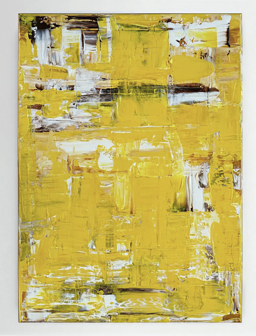 Abstract painting Yellow I
