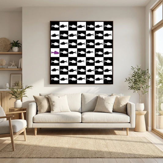 The Odd One Out | Canvas Print