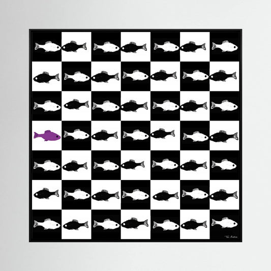 The Odd One Out | Canvas Print