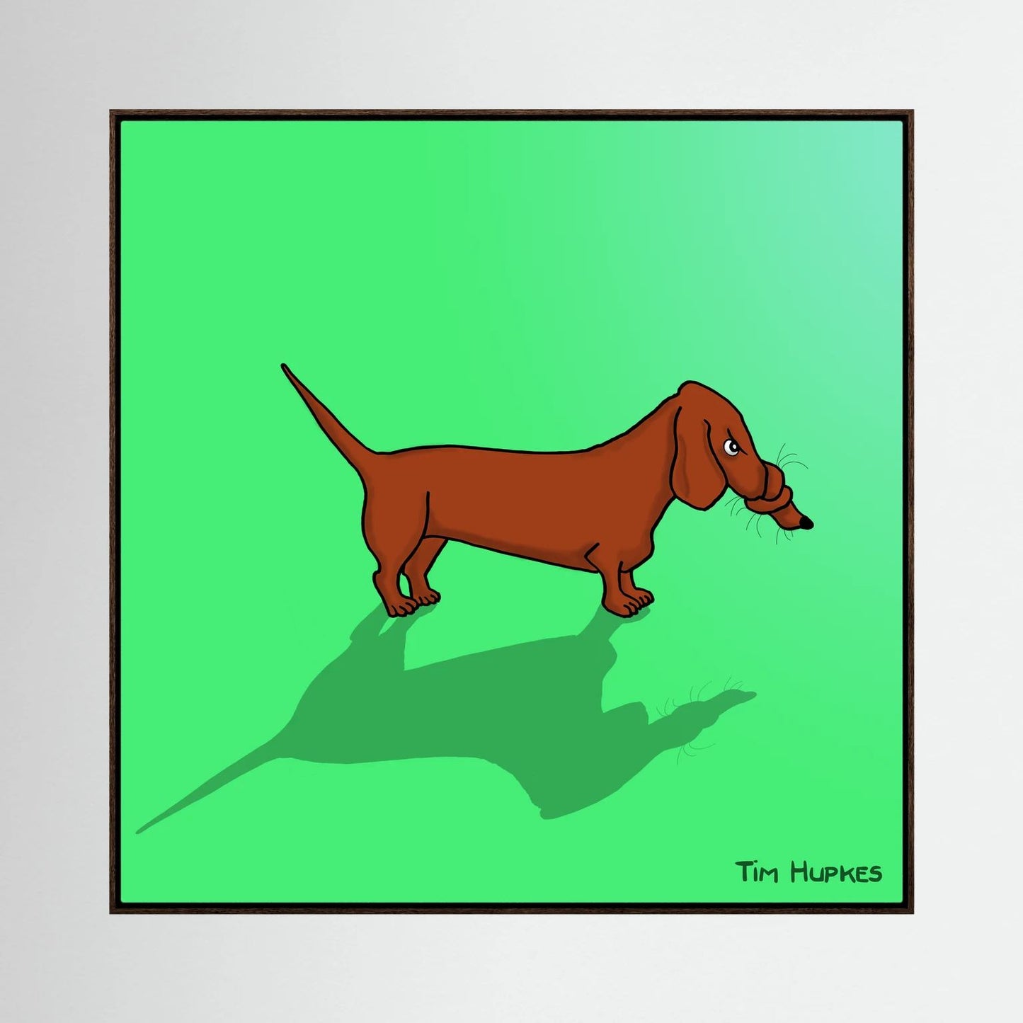 Knotted Dogs | Canvas Print | 30 x 30