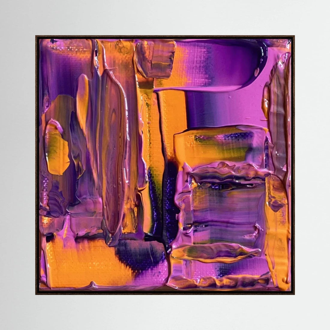 Do Abstract Art Canvas Prints Have Texture?