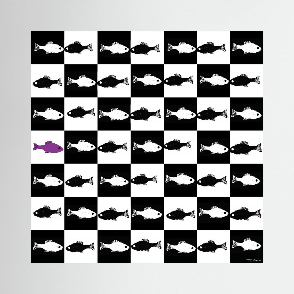 The Odd One Out | Canvas Print