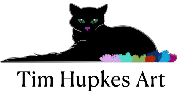 Tim Hupkes Art | Colourful abstracts & animals with personality