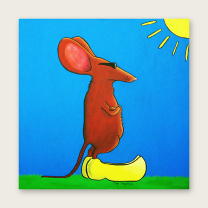 Cool Mouse on Clogs card by Tim Hupkes