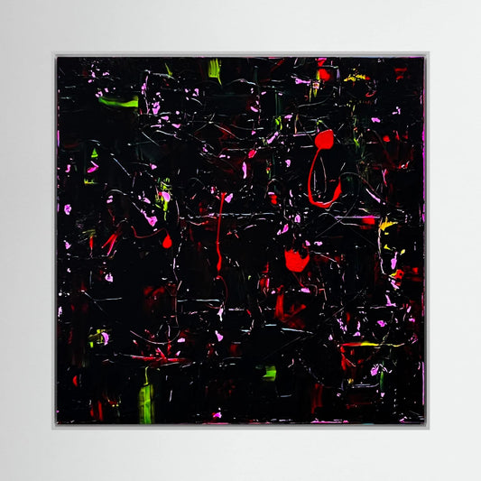 Electric Night | Canvas Print | 30 x 30