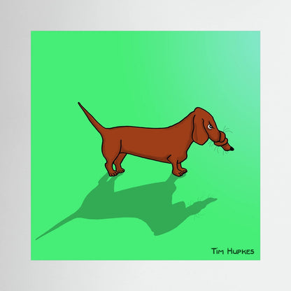 Knotted Dogs | Canvas Print | 30 x 30