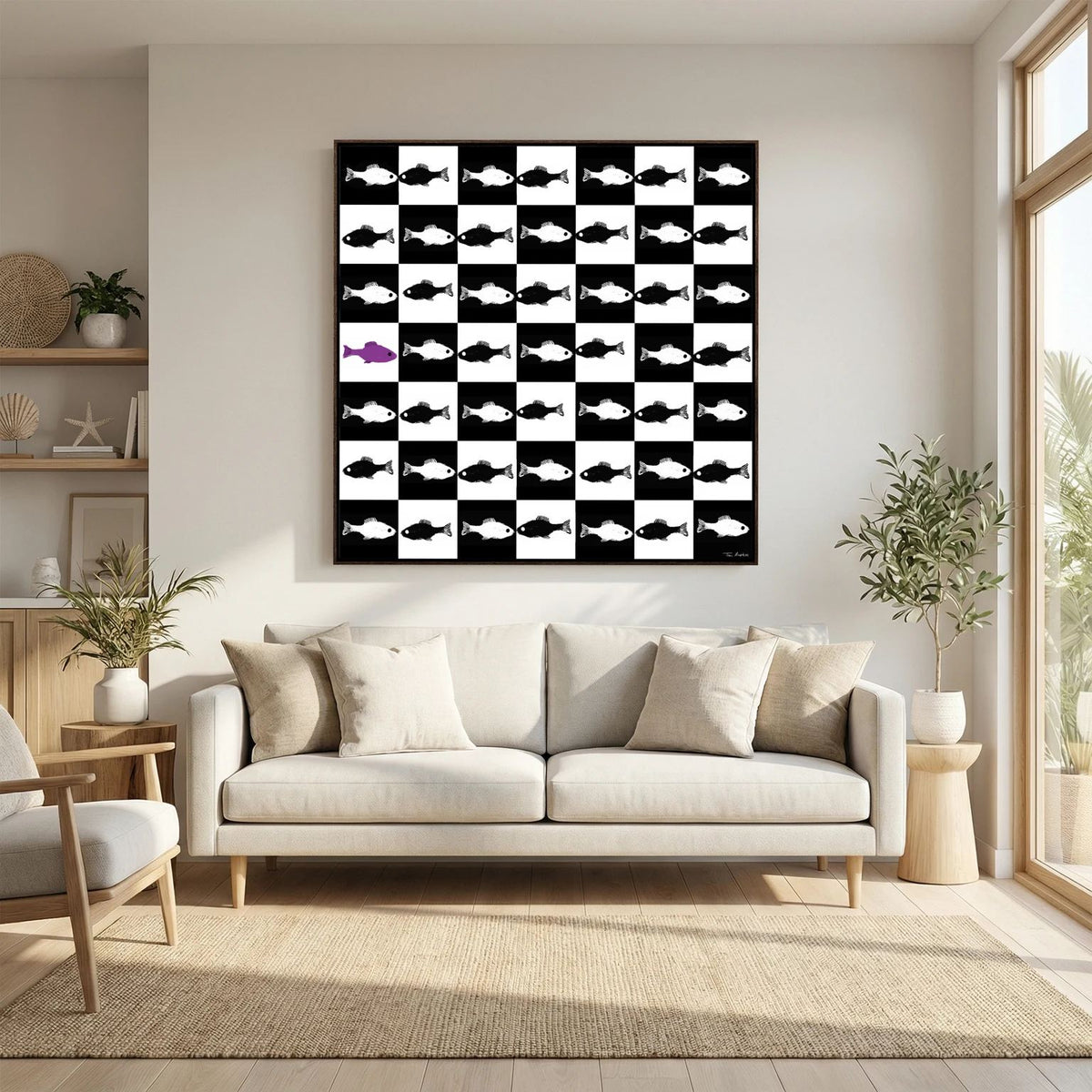 The Odd One Out | Canvas Print