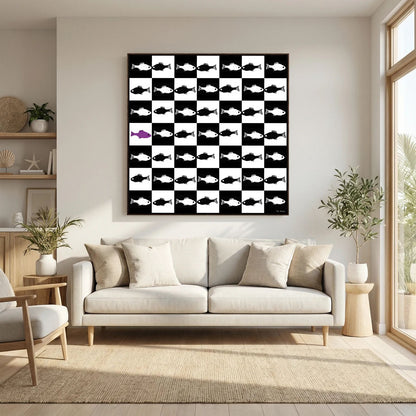 The Odd One Out | Canvas Print