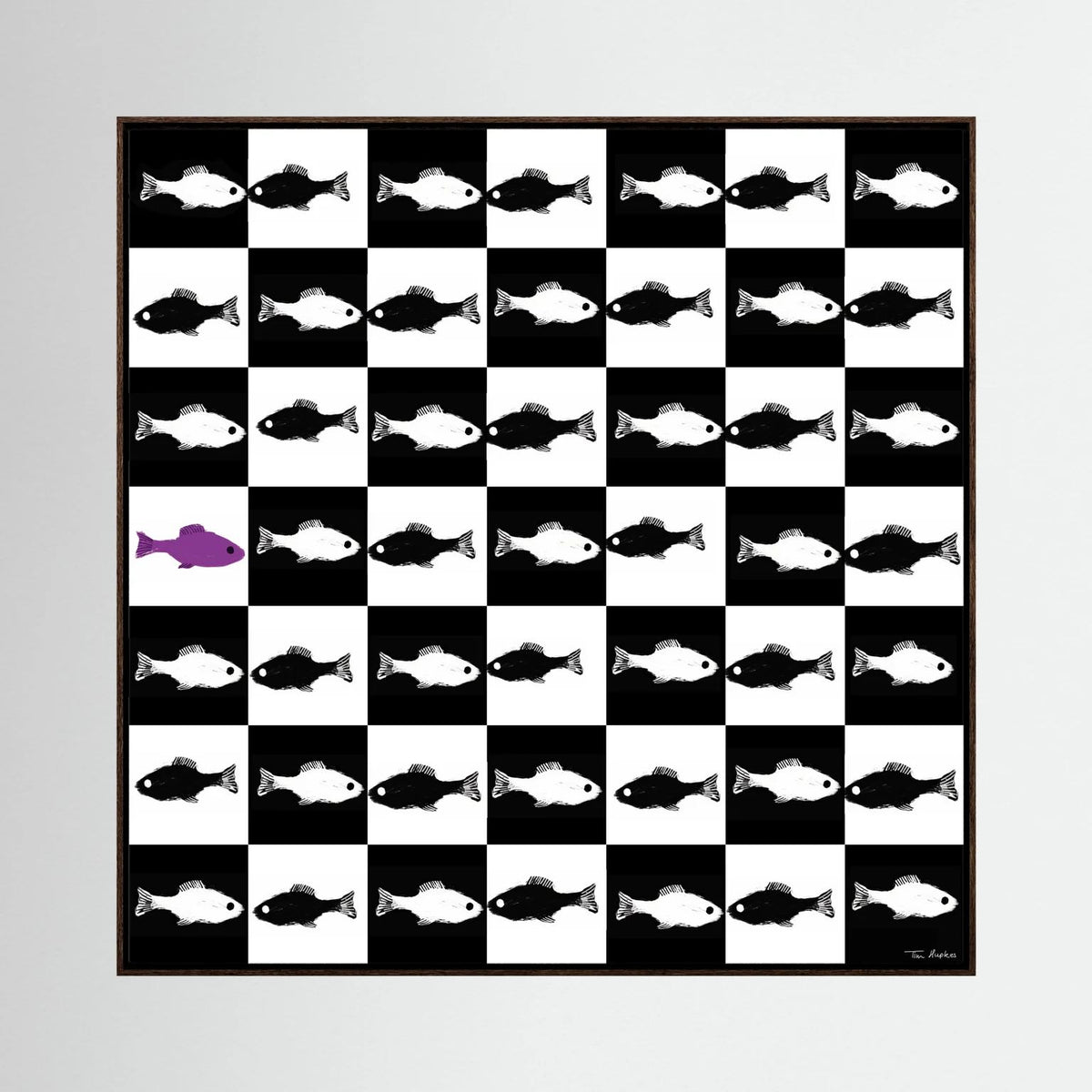 The Odd One Out | Canvas Print
