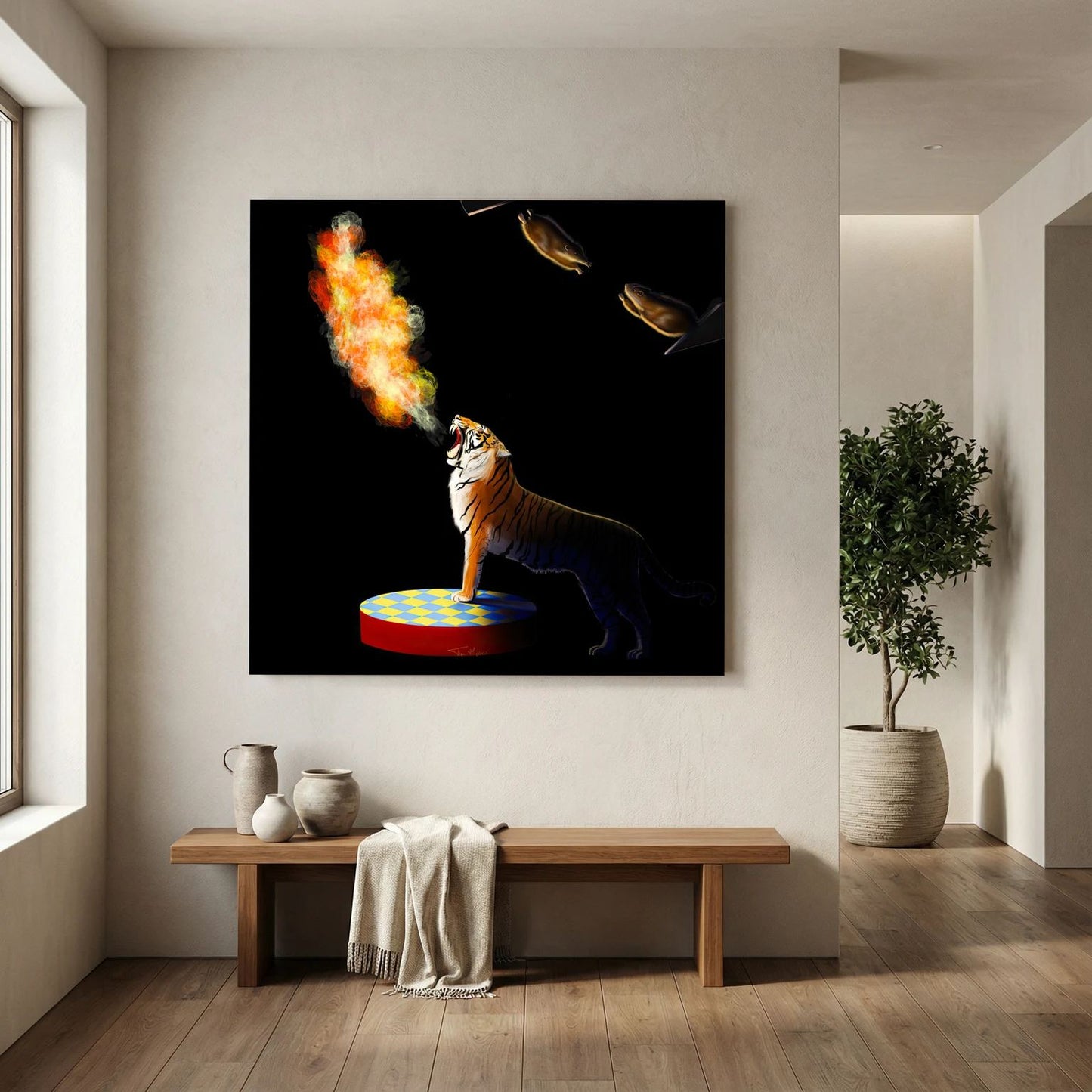 Circus Act | Canvas Print