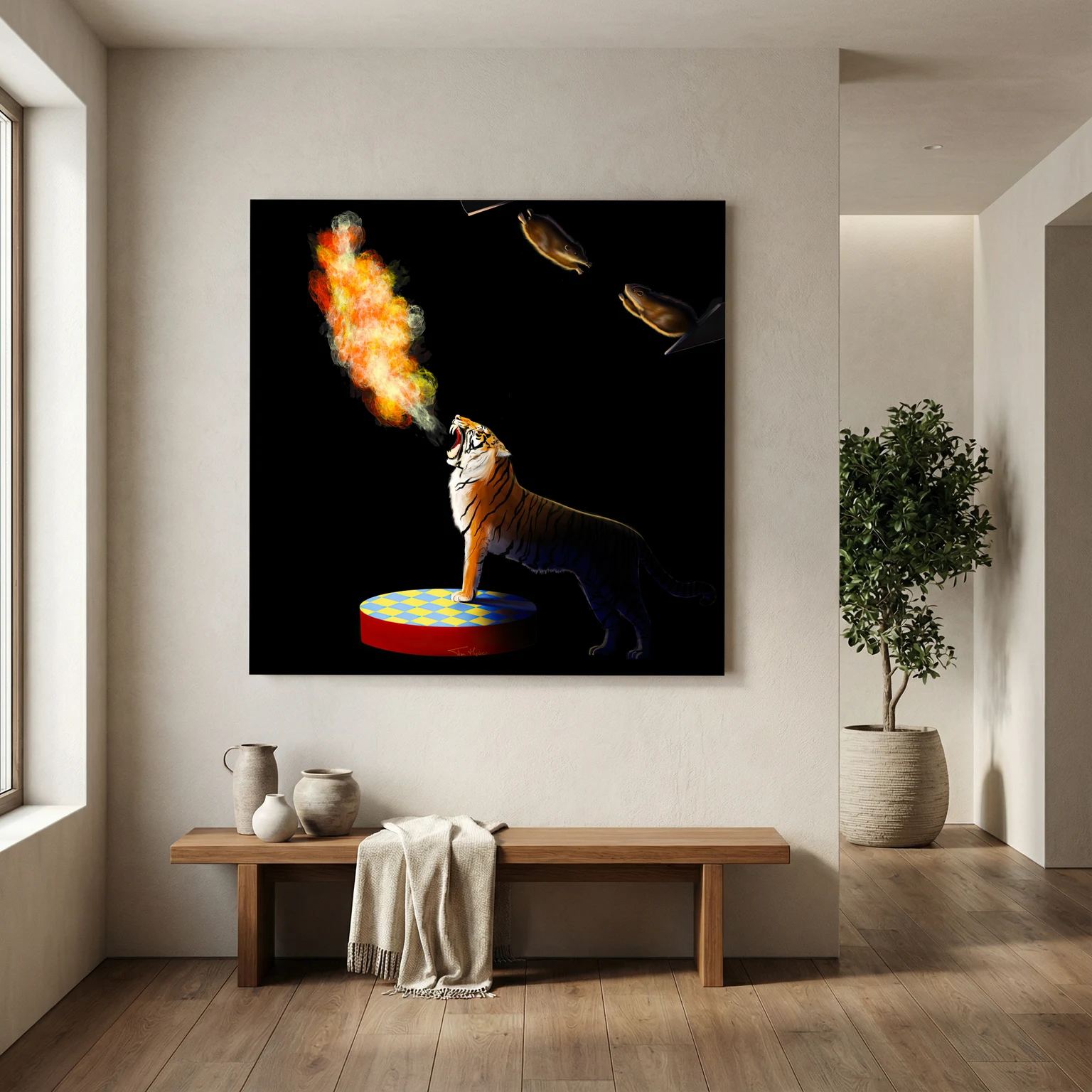 Circus Act | Canvas Print