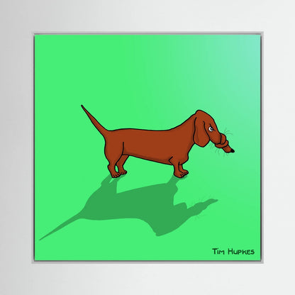 Knotted Dogs | Canvas Print | 30 x 30
