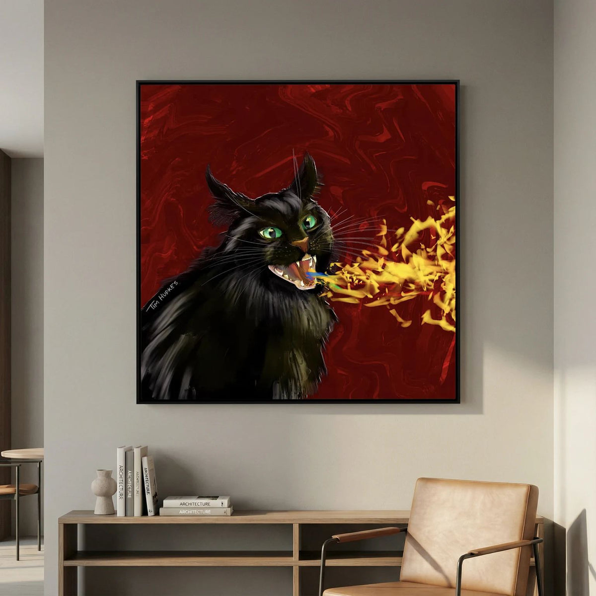 Dragon Cat | Canvas Print