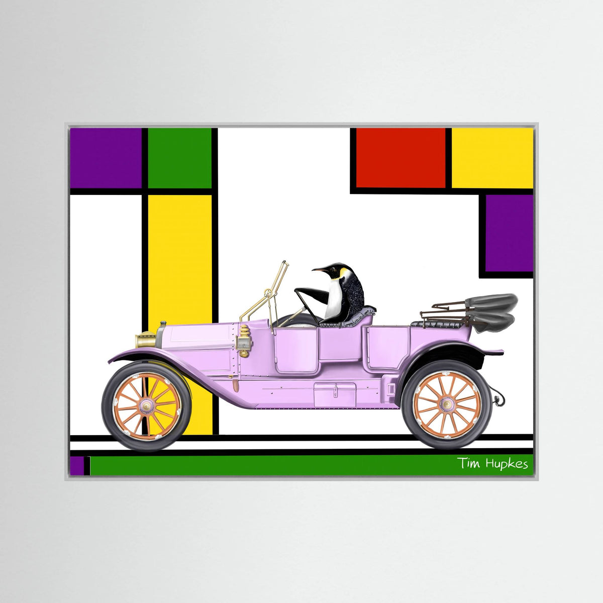 Going for a Spin (Mondriaan) | Canvas Print