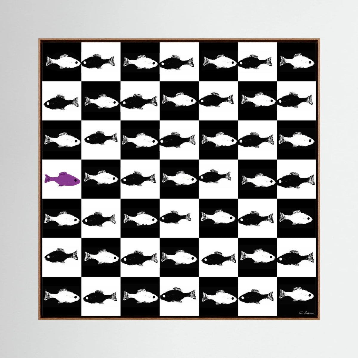 The Odd One Out | Canvas Print