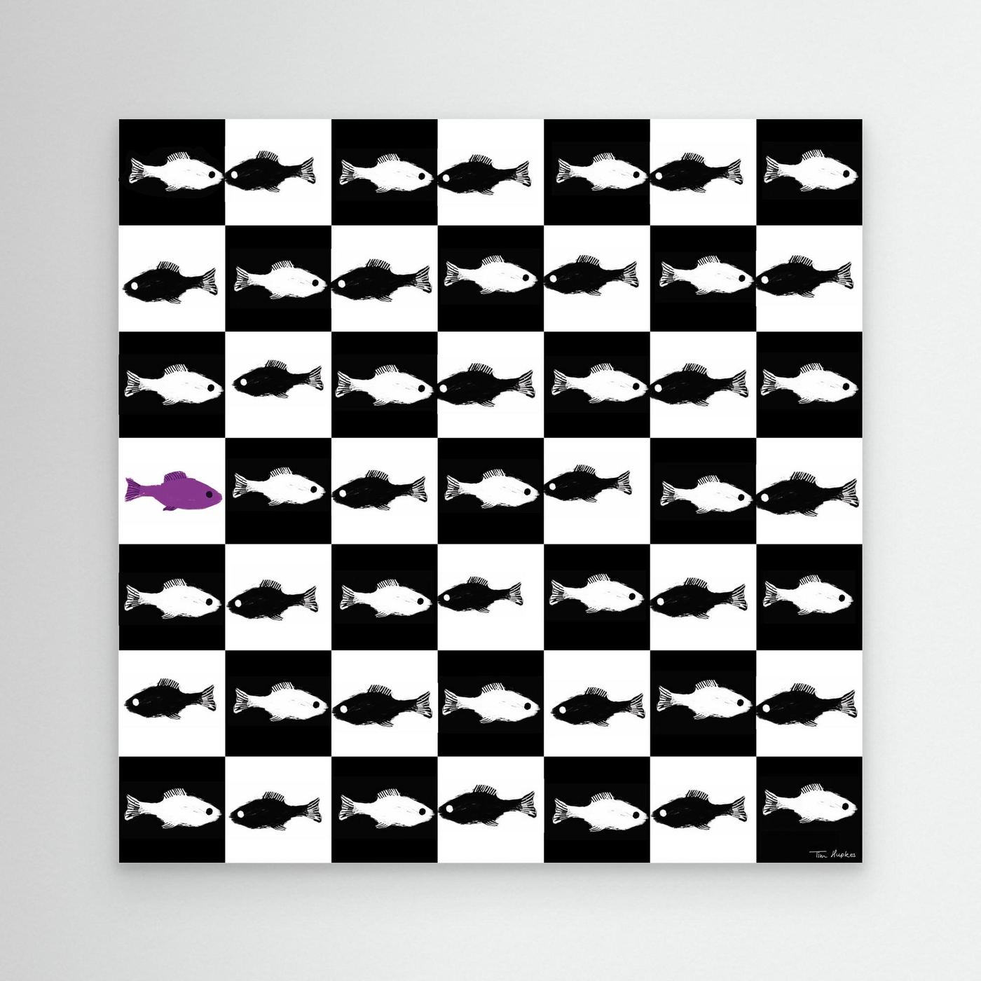 The Odd One Out | Canvas Print