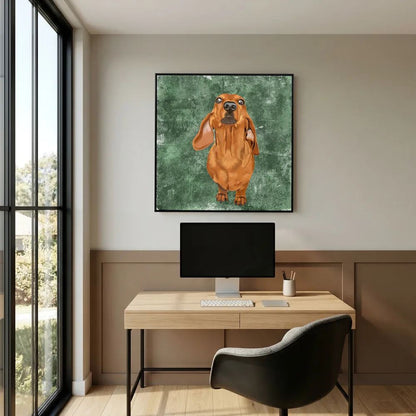 Marley the Dachshund | Canvas Print