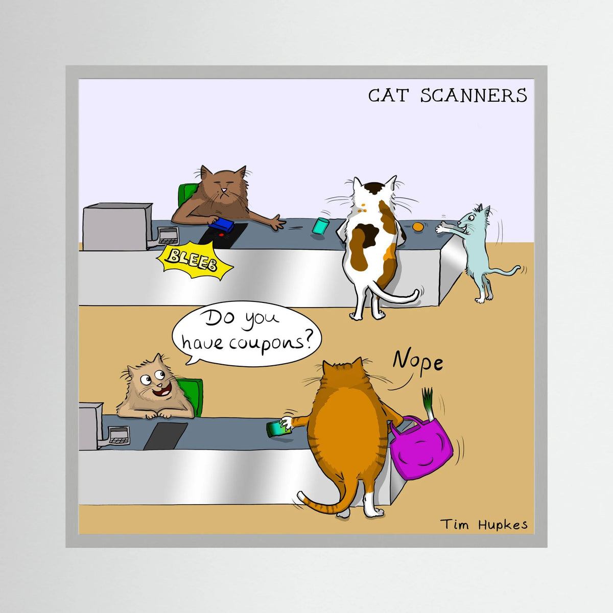 Cat Scanners | Paper Print