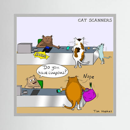 Cat Scanners | Paper Print