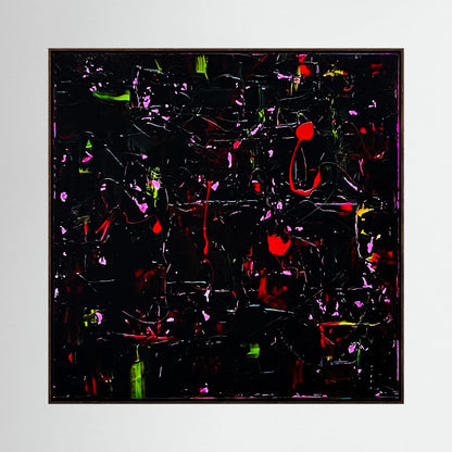 Electric Night | Canvas Print | 30 x 30