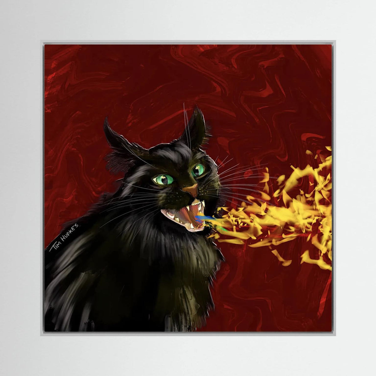 Dragon Cat | Canvas Print