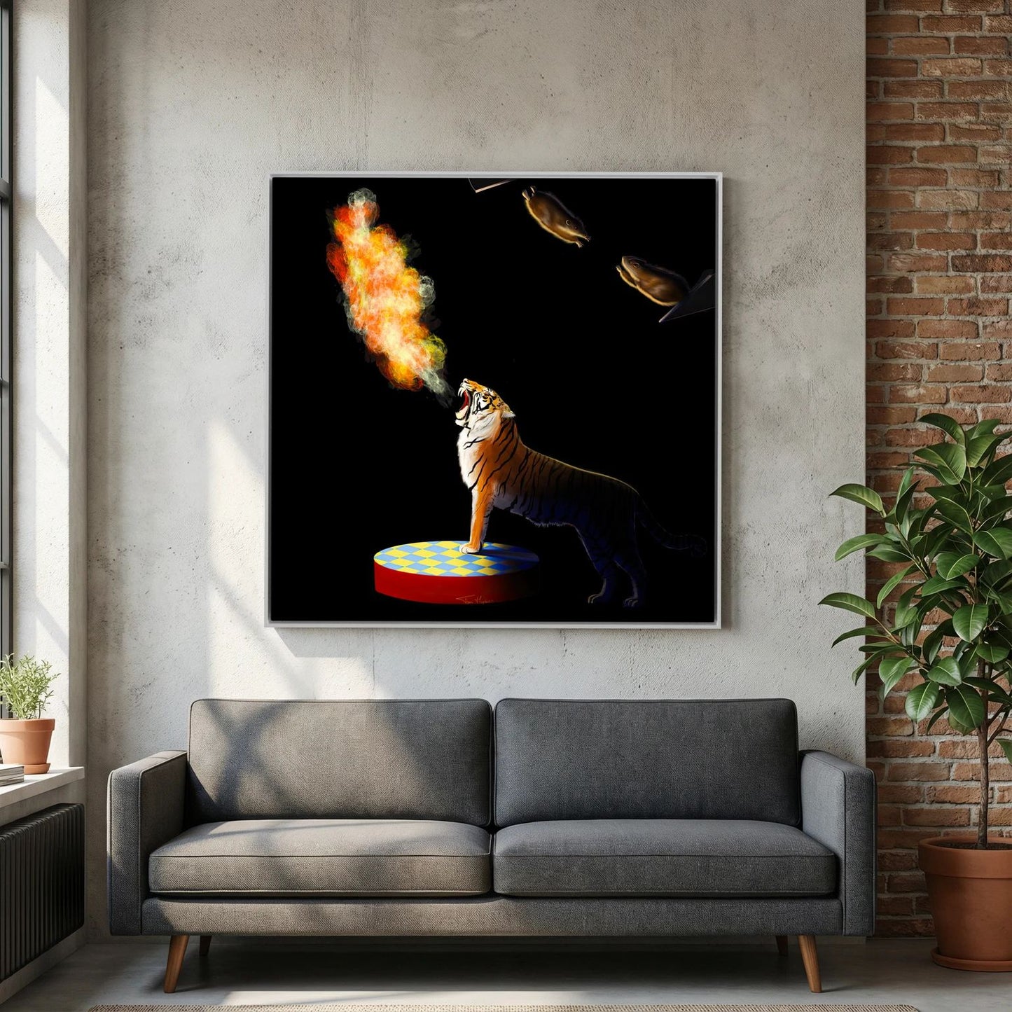Circus Act | Canvas Print