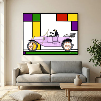 Going for a Spin (Mondriaan) | Canvas Print