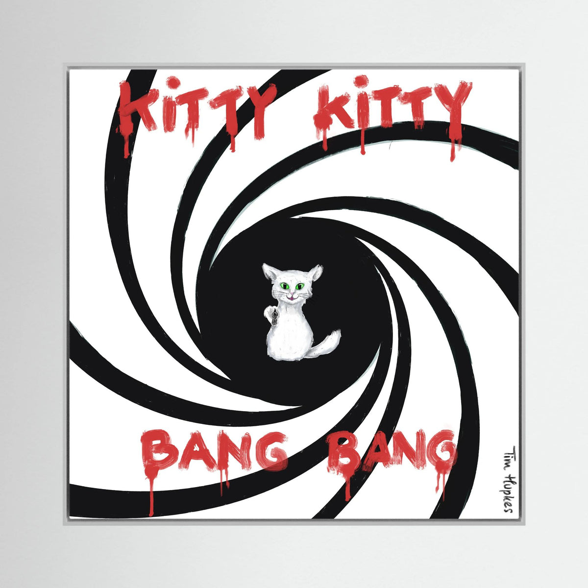 Kitty Kitty Bang Bang | Canvas Print