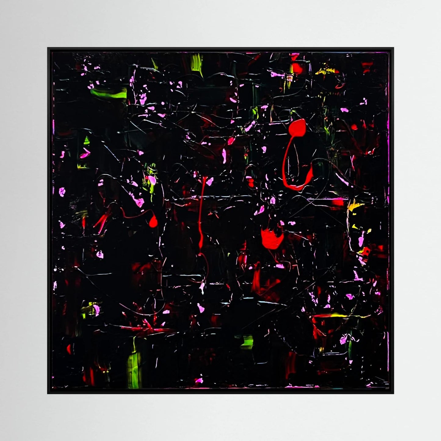 Electric Night | Canvas Print | 30 x 30