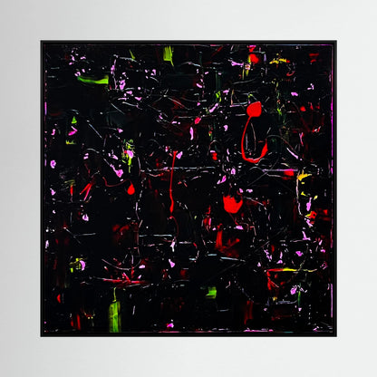 Electric Night | Canvas Print | 30 x 30