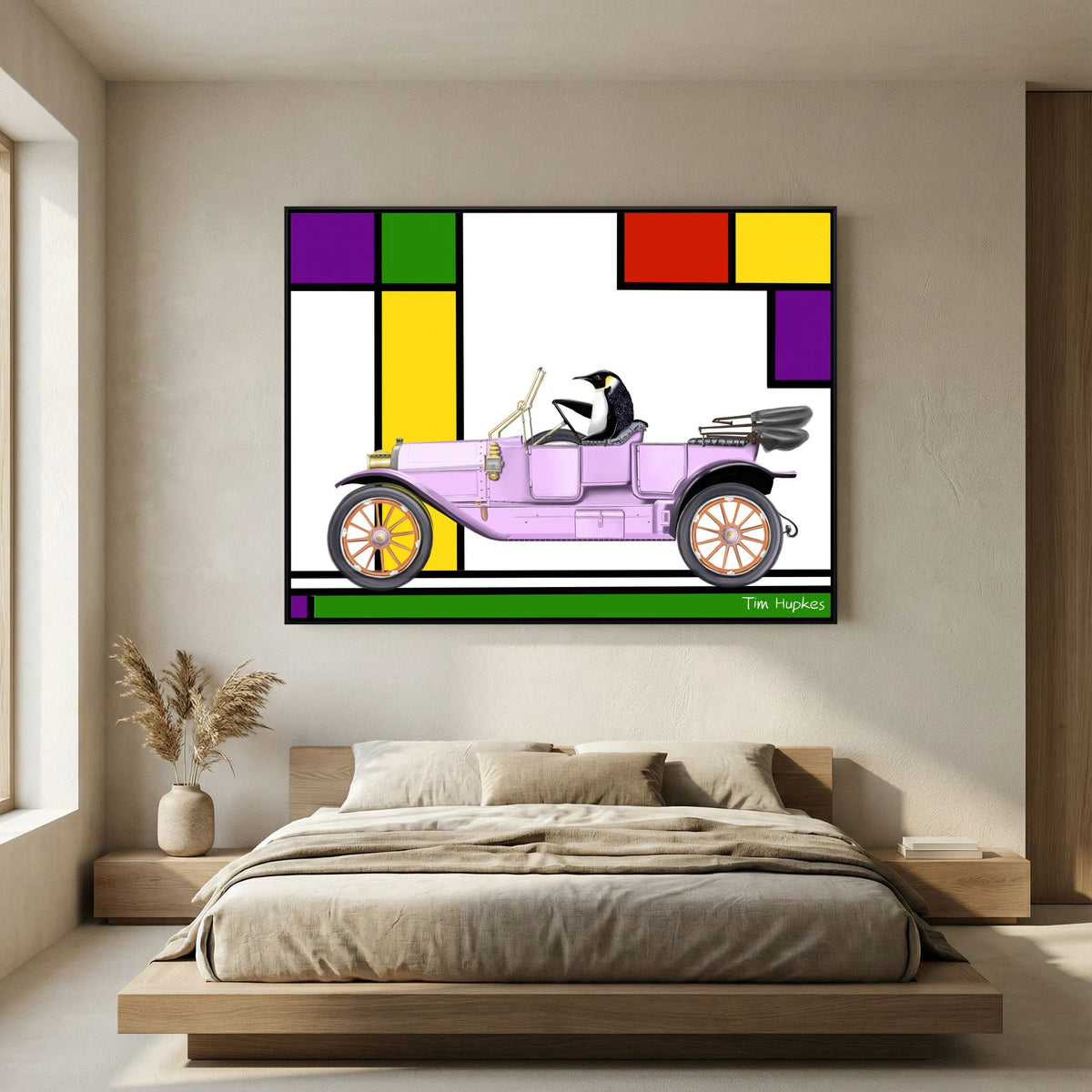 Going for a Spin (Mondriaan) | Canvas Print