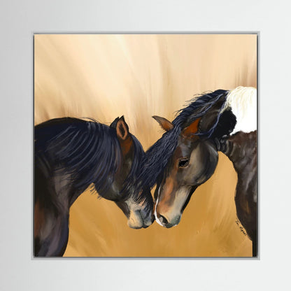 Connection | Canvas Print | 30 x 30