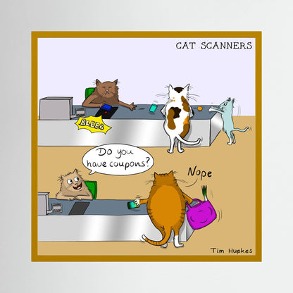 Cat Scanners | Paper Print