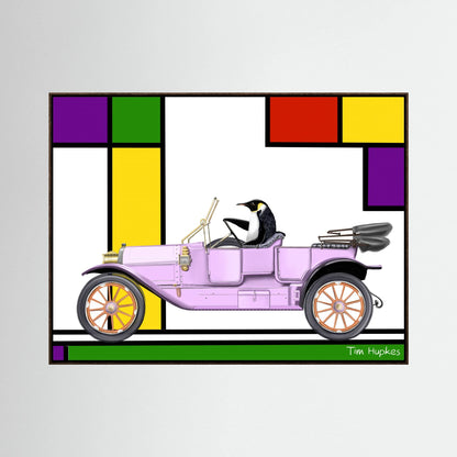 Going for a Spin (Mondriaan) | Canvas Print