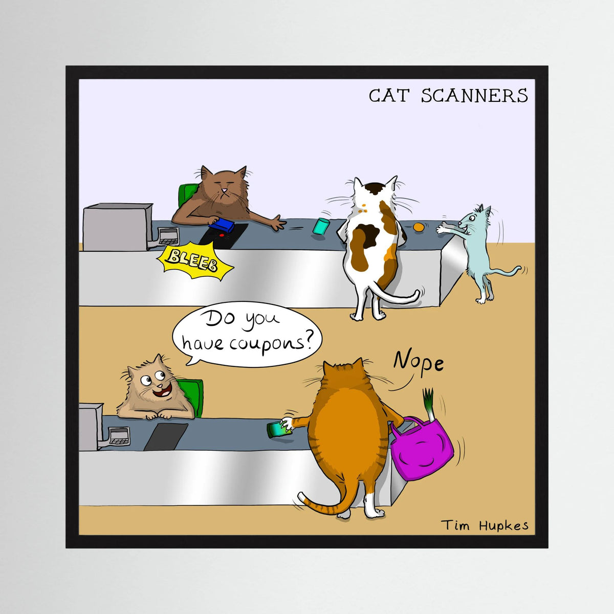 Cat Scanners | Paper Print