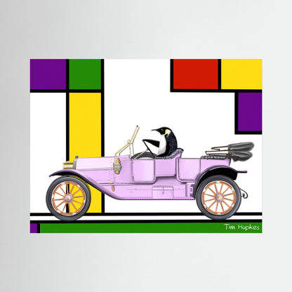Going for a Spin (Mondriaan) | Canvas Print