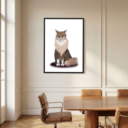 Fine Art Paper Print | Norse Kat | Grumpy Cat