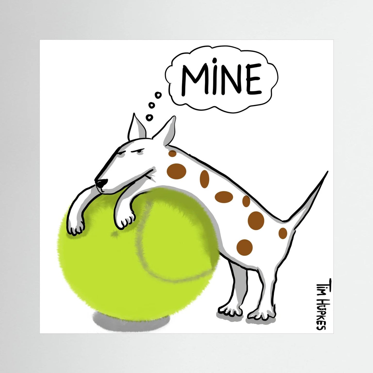 MINE | Canvas Print | 30 x 30