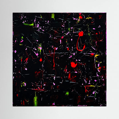 Electric Night | Canvas Print | 30 x 30