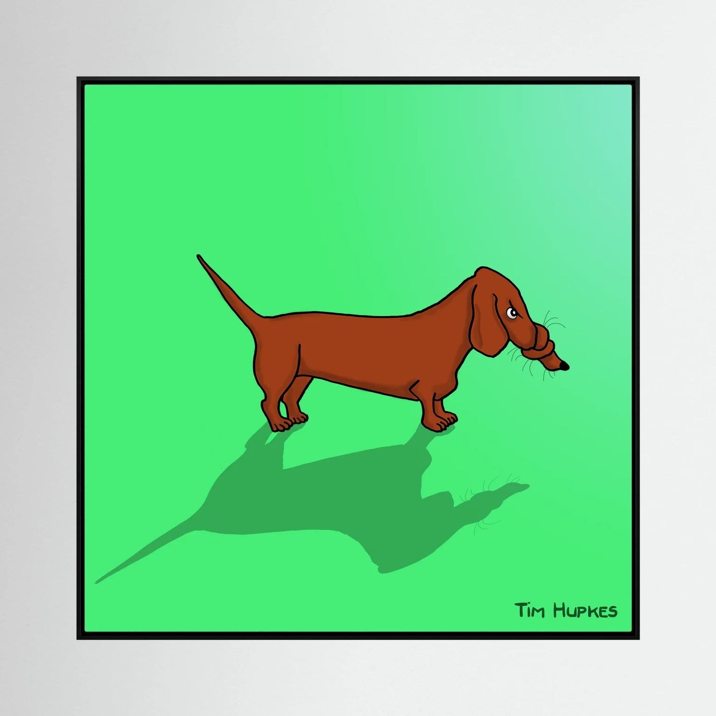 Knotted Dogs | Canvas Print | 30 x 30