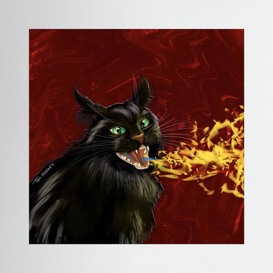 Dragon Cat | Canvas Print