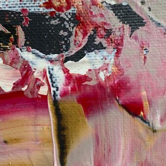 Abstract painting Holiday, detail (2)