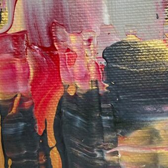 Abstract painting Holiday, detail (1)