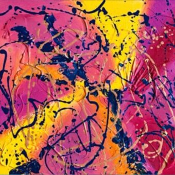 Abstract painting ‘I didn’t say No’